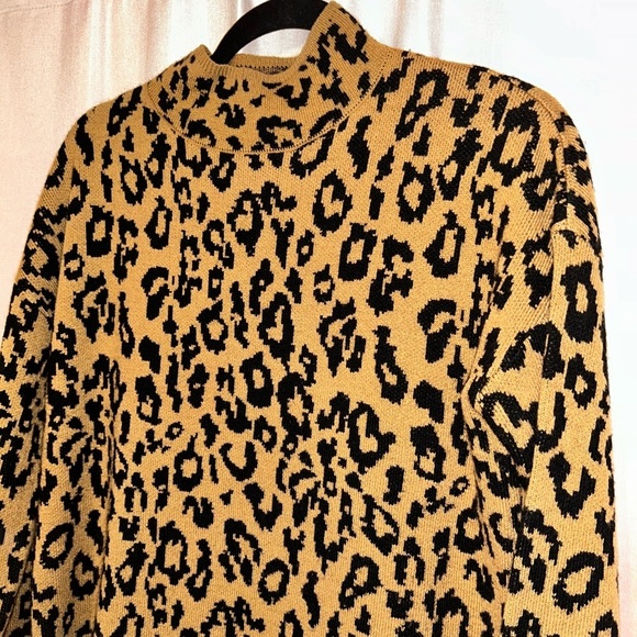 Women’s Philosophy Cheetah Sweater - Picture 2 of 4